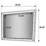 MIRANDA DRESSER MIRROR WHITE - Image 5