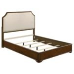 GARLAND 5-PIECE QUEEN BEDROOM SET BROWN CHERRY - Image 3