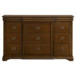 GARLAND 11-DRAWER BEDROOM DRESSER CABINET BROWN CHERRY - Image 3