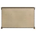 GARLAND 11-DRAWER BEDROOM DRESSER CABINET BROWN CHERRY - Image 7