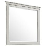 FRANCO 5-PIECE QUEEN BEDROOM SET DISTRESSED WHITE - Image 7