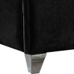 Zuma Velvet Upholstered Bed - Image 3