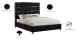 Zuma Velvet Upholstered Bed - Image 5