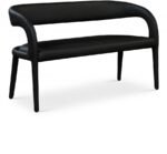 Sylvester Vegan Leather Upholstered Bench