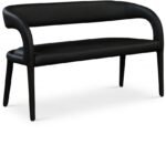 Sylvester Vegan Leather Upholstered Bench