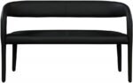 Sylvester Vegan Leather Upholstered Bench - Image 5