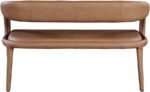 Sylvester Vegan Leather Upholstered Bench - Image 3