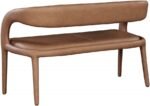 Sylvester Vegan Leather Upholstered Bench - Image 4