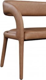 Sylvester Vegan Leather Upholstered Bench - Image 7