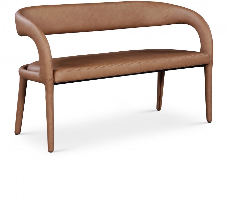 20576.jpg Sylvester Vegan Leather Upholstered Bench - Image 1