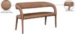 Sylvester Vegan Leather Upholstered Bench - Image 9