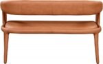 Sylvester Vegan Leather Upholstered Bench - Image 3