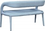 Sylvester Vegan Leather Upholstered Bench - Image 4
