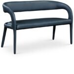 Sylvester Vegan Leather Upholstered Bench