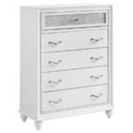 BARZINI 5-PIECE QUEEN BEDROOM SET WHITE - Image 10