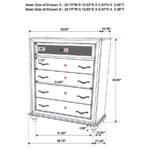 BARZINI 5-PIECE QUEEN BEDROOM SET WHITE - Image 18