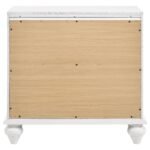 BARZINI 2-DRAWER NIGHTSTAND WHITE - Image 7
