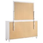 BARZINI 7-DRAWER DRESSER WITH MIRROR WHITE - Image 6