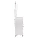 BARZINI 7-DRAWER DRESSER WITH MIRROR WHITE - Image 9