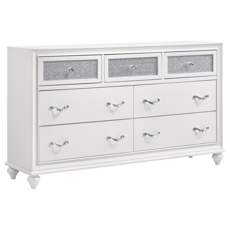 205893_02x900.jpg BARZINI 7-DRAWER DRESSER WHITE - Image 1