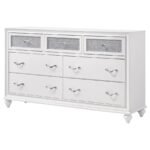 BARZINI 7-DRAWER DRESSER WHITE - Image 4