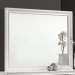 BARZINI DRESSER MIRROR WHITE - Image 2