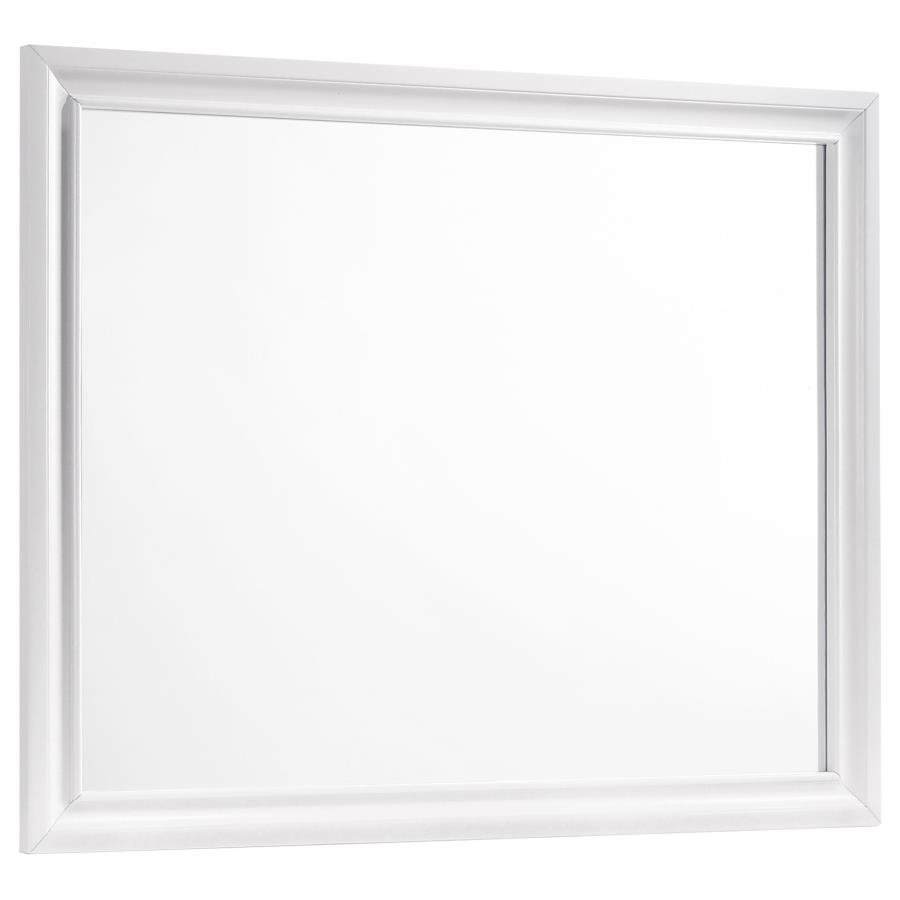 205894_02x900.jpg BARZINI DRESSER MIRROR WHITE - Image 1