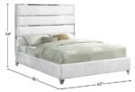Zuma Velvet Upholstered Bed - Image 4
