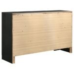 MIRANDA 5-PIECE QUEEN BEDROOM SET BLACK - Image 8