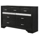 MIRANDA 9-DRAWER DRESSER BLACK - Image 4