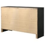 MIRANDA 9-DRAWER DRESSER BLACK - Image 8