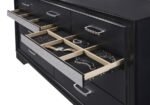 MIRANDA 9-DRAWER DRESSER BLACK - Image 10