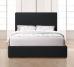 Monaco Boucle Fabric Upholstered Bed - Image 4
