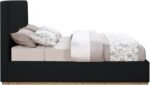 Monaco Boucle Fabric Upholstered Bed - Image 5