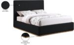 Monaco Boucle Fabric Upholstered Bed - Image 10