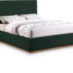 Monaco Boucle Fabric Upholstered Bed