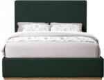 Monaco Boucle Fabric Upholstered Bed - Image 3