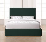 Monaco Boucle Fabric Upholstered Bed - Image 4