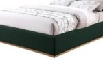 Monaco Boucle Fabric Upholstered Bed - Image 7