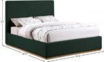 Monaco Boucle Fabric Upholstered Bed - Image 9