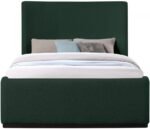 Oliver Boucle Fabric Upholstered Bed - Image 3