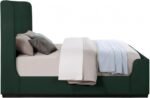 Oliver Boucle Fabric Upholstered Bed - Image 5
