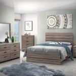 BRANTFORD 5-PIECE QUEEN BEDROOM SET BARREL OAK
