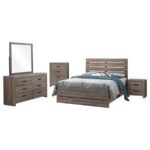 BRANTFORD 5-PIECE QUEEN BEDROOM SET BARREL OAK - Image 2