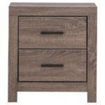 BRANTFORD 2-DRAWER NIGHTSTAND BARREL OAK - Image 3