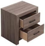BRANTFORD 2-DRAWER NIGHTSTAND BARREL OAK - Image 10