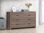 BRANTFORD 6-DRAWER DRESSER BARREL OAK - Image 2