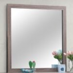 BRANTFORD DRESSER MIRROR BARREL OAK - Image 2