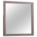 BRANTFORD DRESSER MIRROR BARREL OAK
