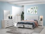 BRANTFORD 5-PIECE QUEEN BEDROOM SET COASTAL WHITE